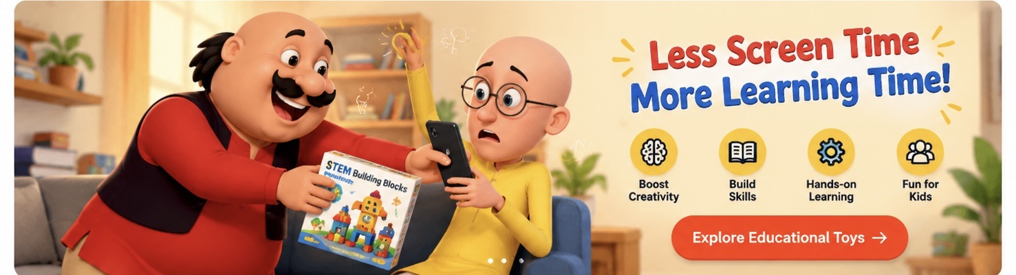 Motu.pk educational toys banner